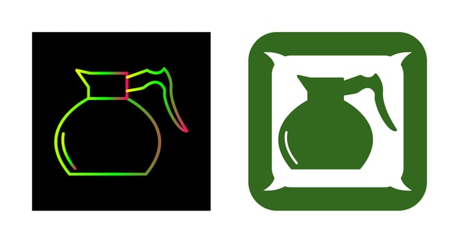 Coffee Pot Vector Icon