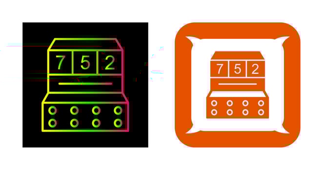 Slot Machine Vector Icon