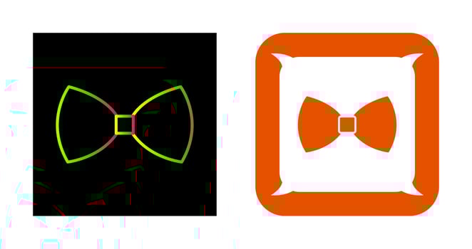 Bow Tie Vector Icon