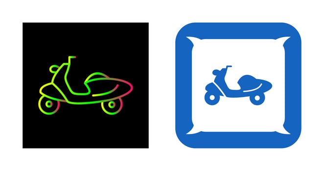 Scooter Vector Icon