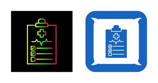 Medical History Vector Icon