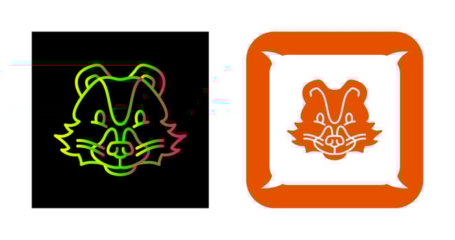 Skunk Vector Icon