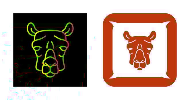 Camel Vector Icon