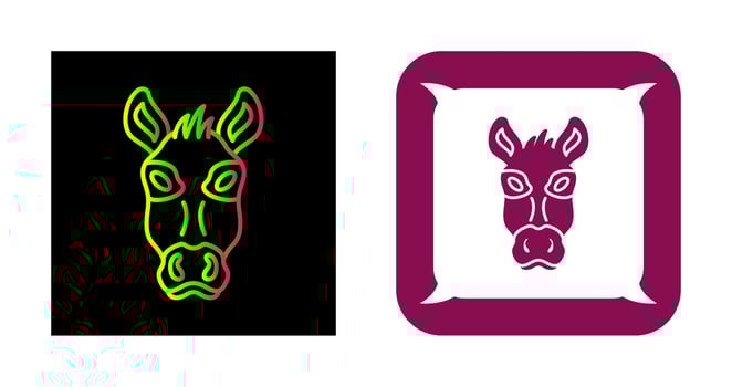 Donkey Vector Icon
