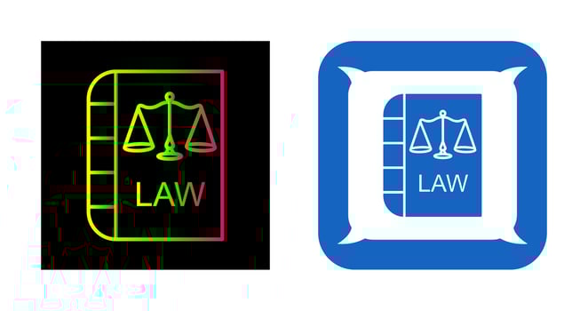 Law and Order Vector Icon