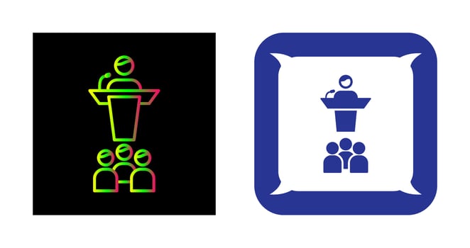 Seminar Vector Icon