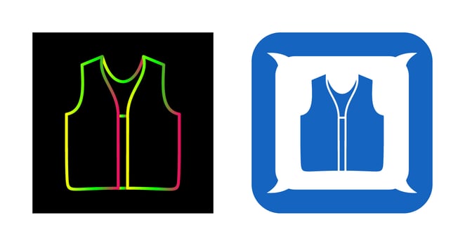 Swimming Vest Vector Icon