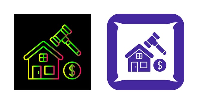 Auction Vector Icon