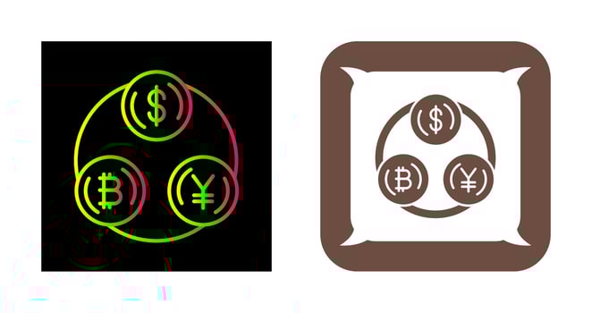 Currency Exchange Vector Icon