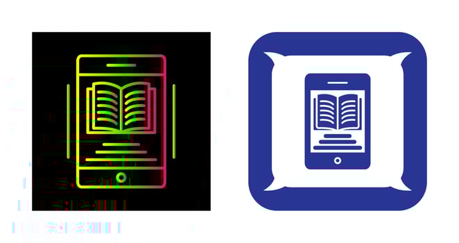 Ebook Vector Icon