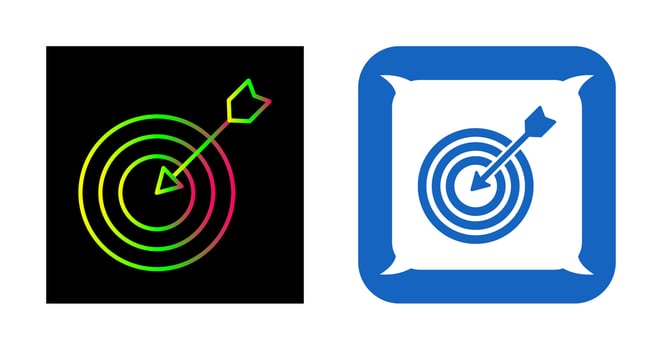 Goal Vector Icon