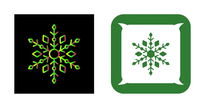 Snow Flake Vector Icon