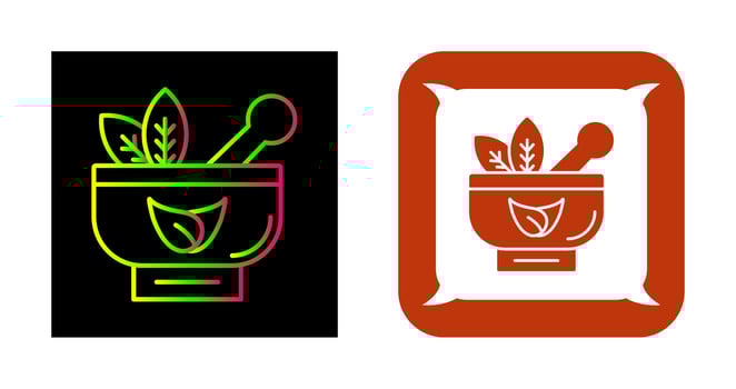 Ayurvedic Vector Icon
