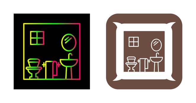 Bathroom Vector Icon