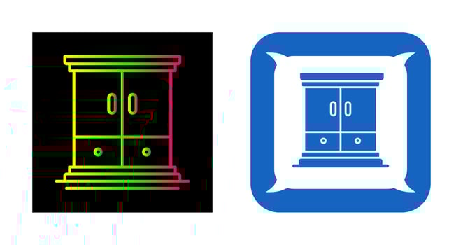 Wardrobe Vector Icon