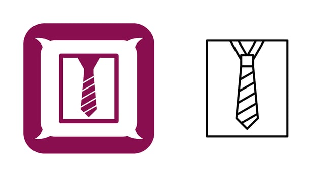 Tie Vector Icon