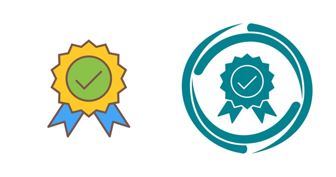Unique Quality Control Vector Icon