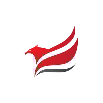Falcon Logo Template vector