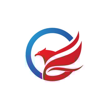 Falcon Logo Template vector
