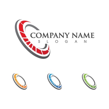 C Letter Logo Template vector