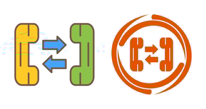 Phone Call Vector Icon