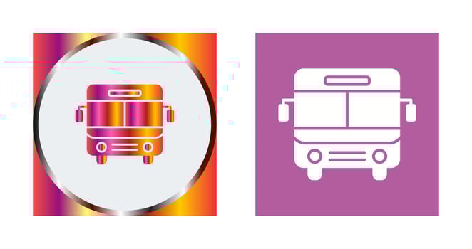 Bus Vector Icon