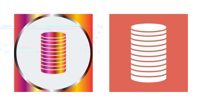 Stack of Coins Vector Icon
