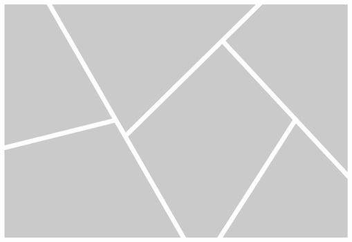 Pictures or photos frame collage vector