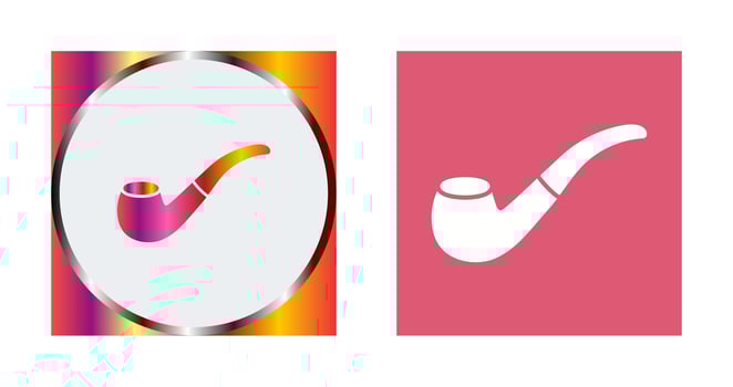 Smoking Pipe Vector Icon