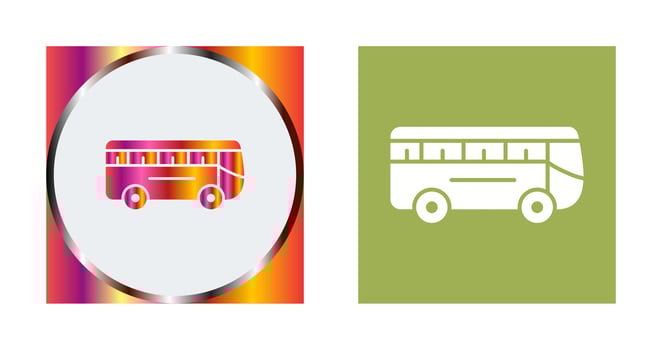 Bus Vector Icon