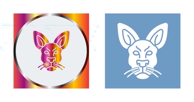 Kangaroo Vector Icon