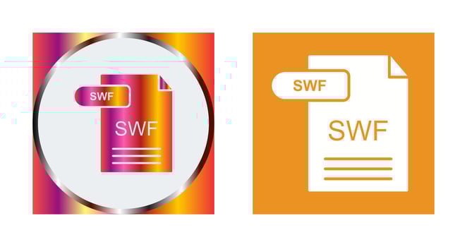 SWF Vector Icon
