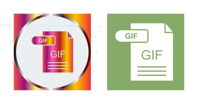 GIF Vector Icon