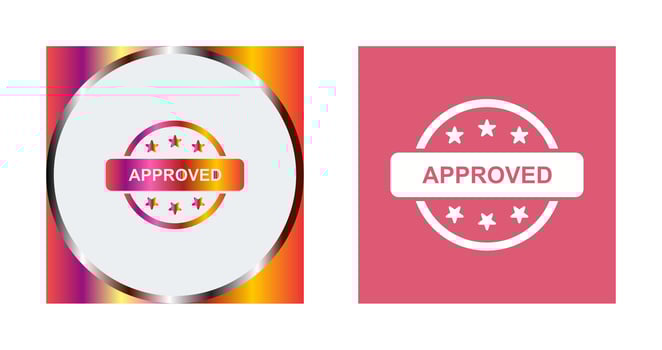 Approved Vector Icon