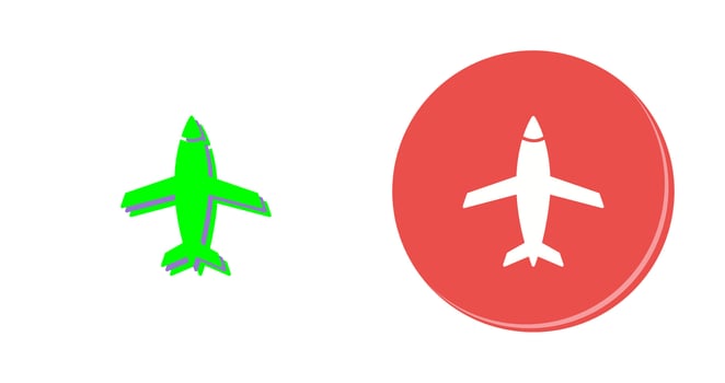 Plane Vector Icon