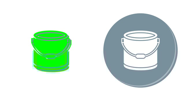Paint Bucket Vector Icon