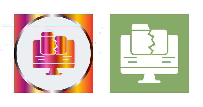 Data Loss Vector Icon