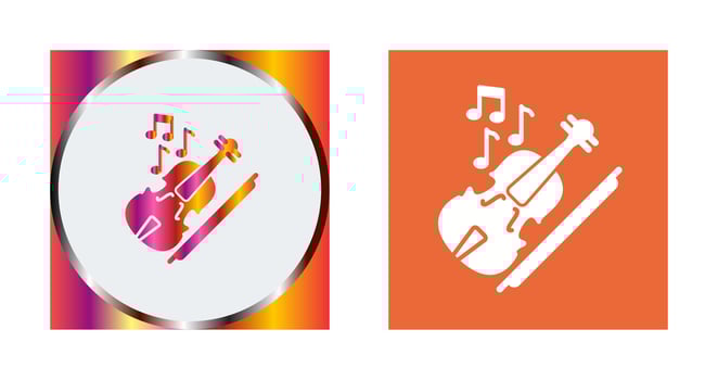 Violin Vector Icon