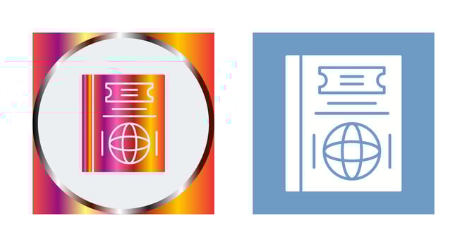 Passport Vector Icon