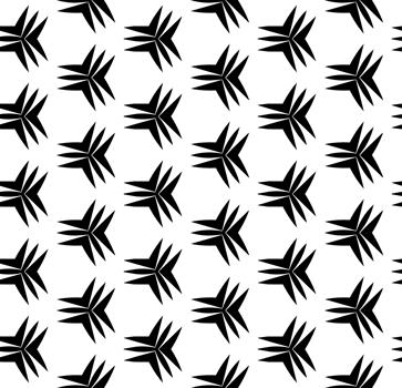 Black seamless abstract pattern. Overlay for background and backdrop. Ornamental design. PNG graphic illustration with transparent background.