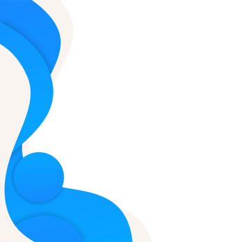 blue abstract background wave liquid transparent border png