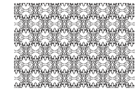 Black Ornament Pattern Background png