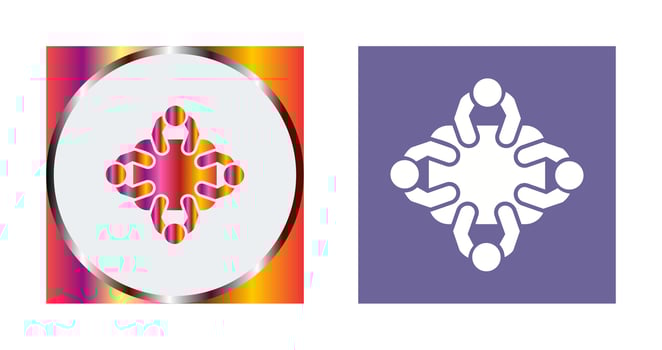 Staff Meeting Vector Icon