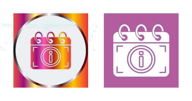 Calendar Vector Icon