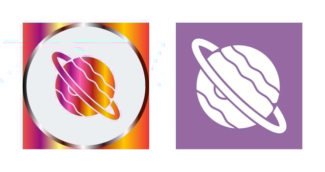 Planet Vector Icon