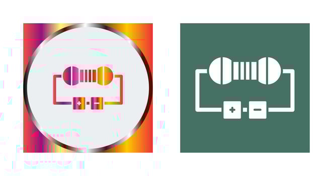 Resistor Vector Icon