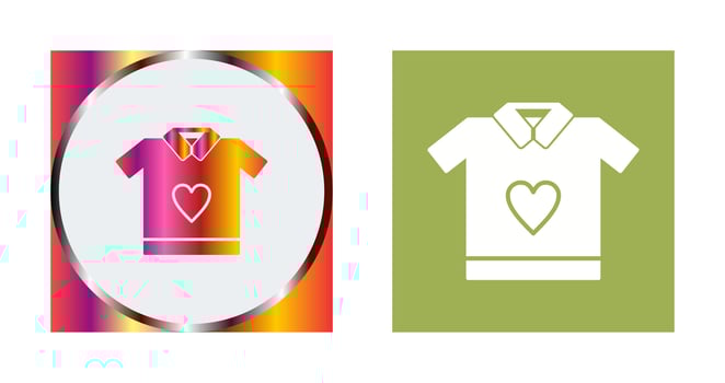 T Shirt Vector Icon