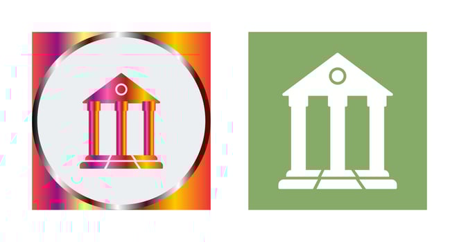 Parthenon Vector Icon