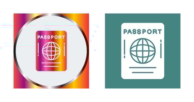 Passport Vector Icon