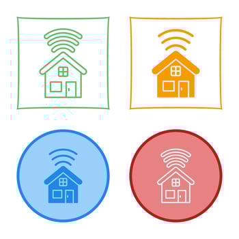 Smart House Vector Icon